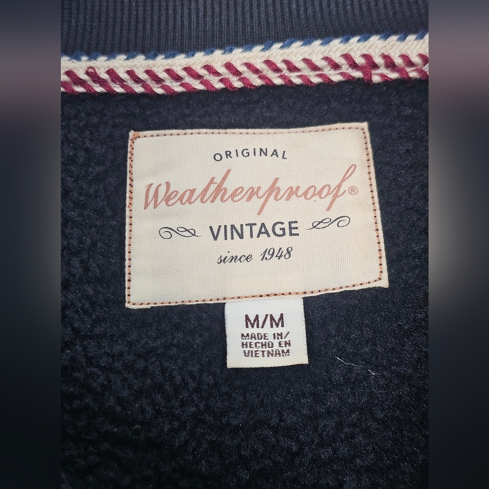 ORIGINAL
Weatherproof
6
VINTAGE
since 1948Men's Black Half-Zip Sweater - Picture 4 of 10